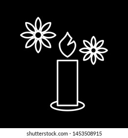 Candle icon for your project
