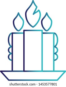 Candle icon for your project
