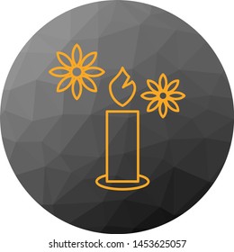 Candle icon for your project
