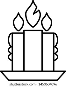 Candle icon for your project
