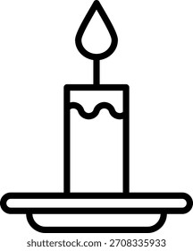Candle Icon For Your Project