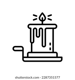 candle icon for your website, mobile, presentation, and logo design.
