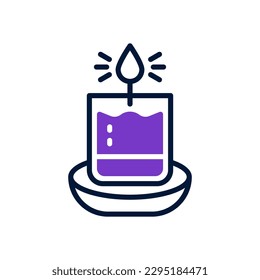 candle icon for your website, mobile, presentation, and logo design.