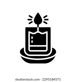 candle icon for your website, mobile, presentation, and logo design.