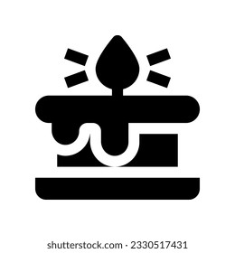 candle icon for your website, mobile, presentation, and logo design.
