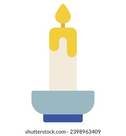 Candle Illustration Icons For web, app, infographic, etc