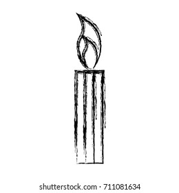 Candle isolated symbol