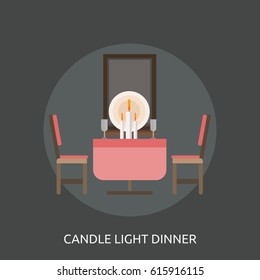 Candle Light Dinner Conceptual Design