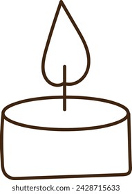 Vela forrada Doodle ilustración vectorial