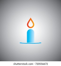 candle logo