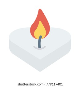 candle love and romance
