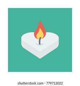 candle love and romance 
