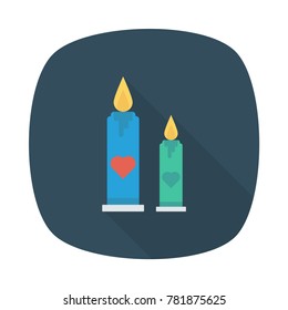 candle love and romance 