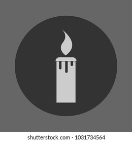 candle sign icon