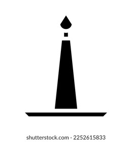 candle solid icon style chinese new year illustration vector perfect. Icon sign from modern collection for web. Nice design perfect.