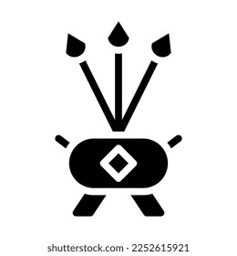 candle solid icon style chinese new year illustration vector perfect. Icon sign from modern collection for web. Nice design perfect.