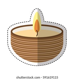 candle spa aroma therapy