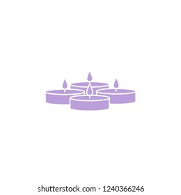 candle spa icon
