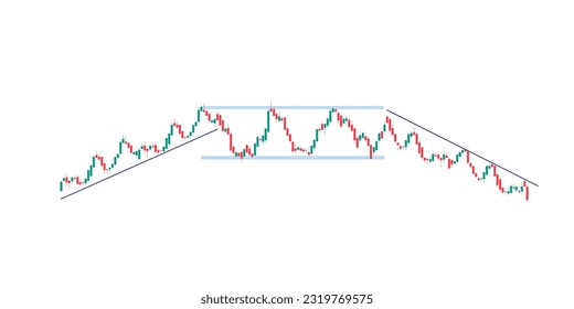 Candle Stick Chart Forex Börse Krypta Währung