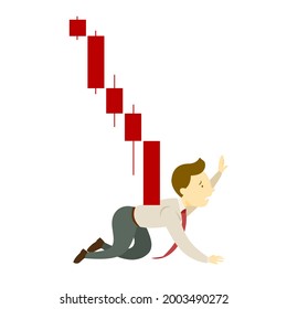 Vegetación de tendencia de caída de vectores