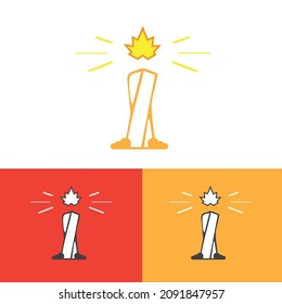 Candle Stick| Free Logo Design