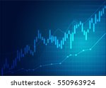 Candle stick graph chart of stock market investment trading, Bullish point, Bearish point. trend of graph vector design.