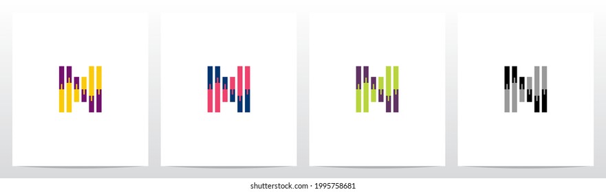 Design des Logos für das Design des Musters "Candle Stick"H