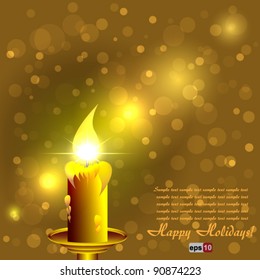 Candle Vector eps10