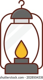 Kerze, Vektorflachsymbol