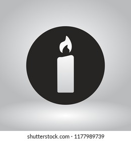 candle vector icon 10 eps