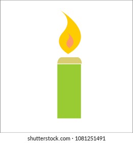 candle vector icon
