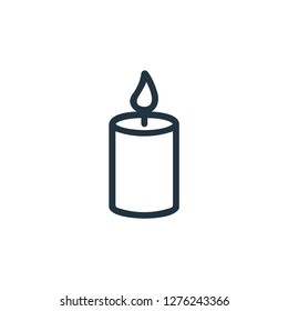 Candle Vector Icon