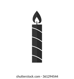 Candle -  vector icon