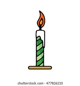 Candle Vector Icon