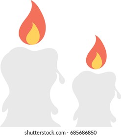 
Candle Vector Icon 
