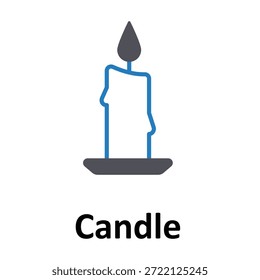 Candle Vector icon which can easily modify or edit
