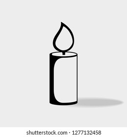 candle vector icons