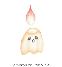 Ilustración vectorial de velas. arte de velas