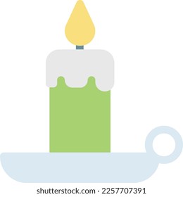ilustración del vector de vela en un fondo transparente. Símbolos de calidad superior. Iconos vectoriales de color de línea para el concepto y el diseño gráfico.