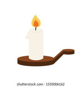 candle vector. wallpaper. candle cartoon vector.