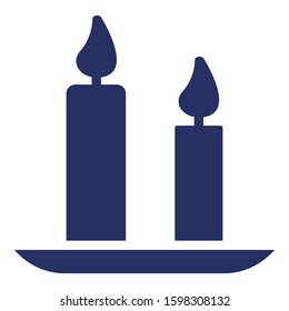 
Candles, flame Isolated Vector icon which can easily modify or edit
