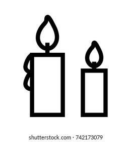 CANDLES ICON 