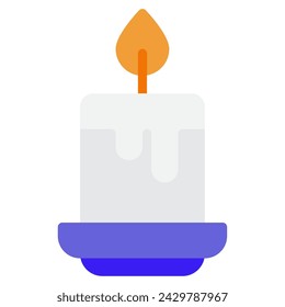 Candles icon illustration for web, app, infographic, etc