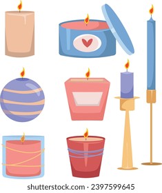 candles interior coziness aromatherapy relaxation