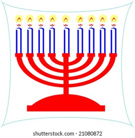 Candles lighted in a candle stand	
