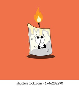 Candles are lighting devices consisting of wicks that are covered by solid fuel.  