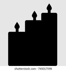 candles vector