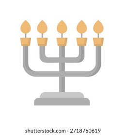 Icono de Vector de velas que puede modificarse o editarse fácilmente
