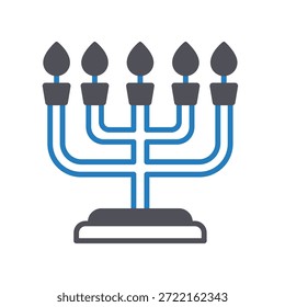 Ícone de vetor de velas que pode facilmente modificar ou editar
