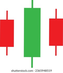 Candlestick chart can be used for trading logo, trading icon, chart, and others